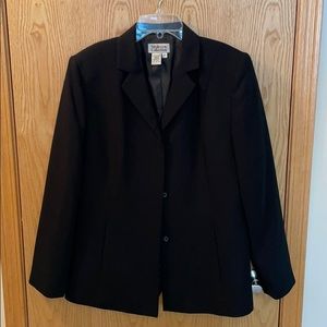 Black suit jacket